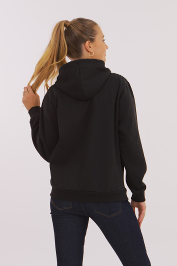 Sudadera Con Cierre y Gorro