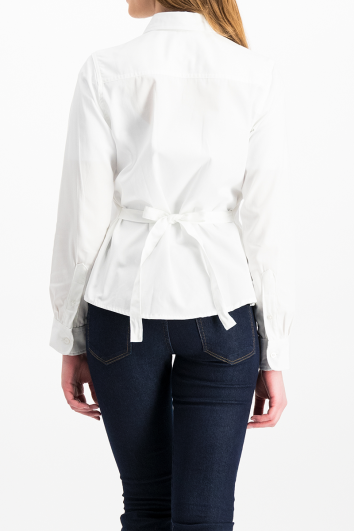 Blusa Casual Maternidad Gabardina Ligera 100% Algodón