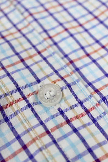 BLUSA EJECUTIVA DE CUADROS TAMPICO