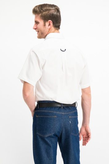 Camisa Gabardina Manga Corta