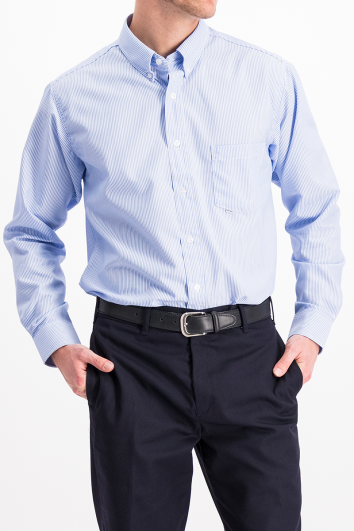 Camisa Ejecutiva Rayas 60% Alg. 40% Pol.