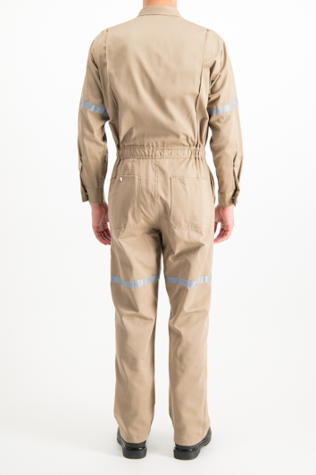 OVEROL GABARDINA CON CINTA REFLEJANTE