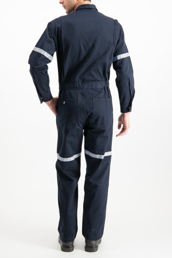 OVEROL GABARDINA CON CINTA REFLEJANTE