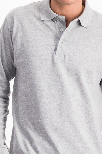 Playera tipo polo comfort super soft