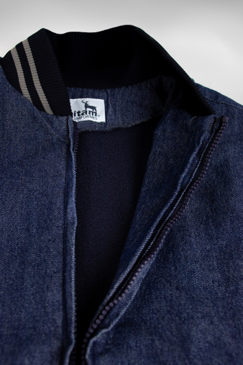 Chamarra Mezclilla 100% Algodón 10.5 oz.