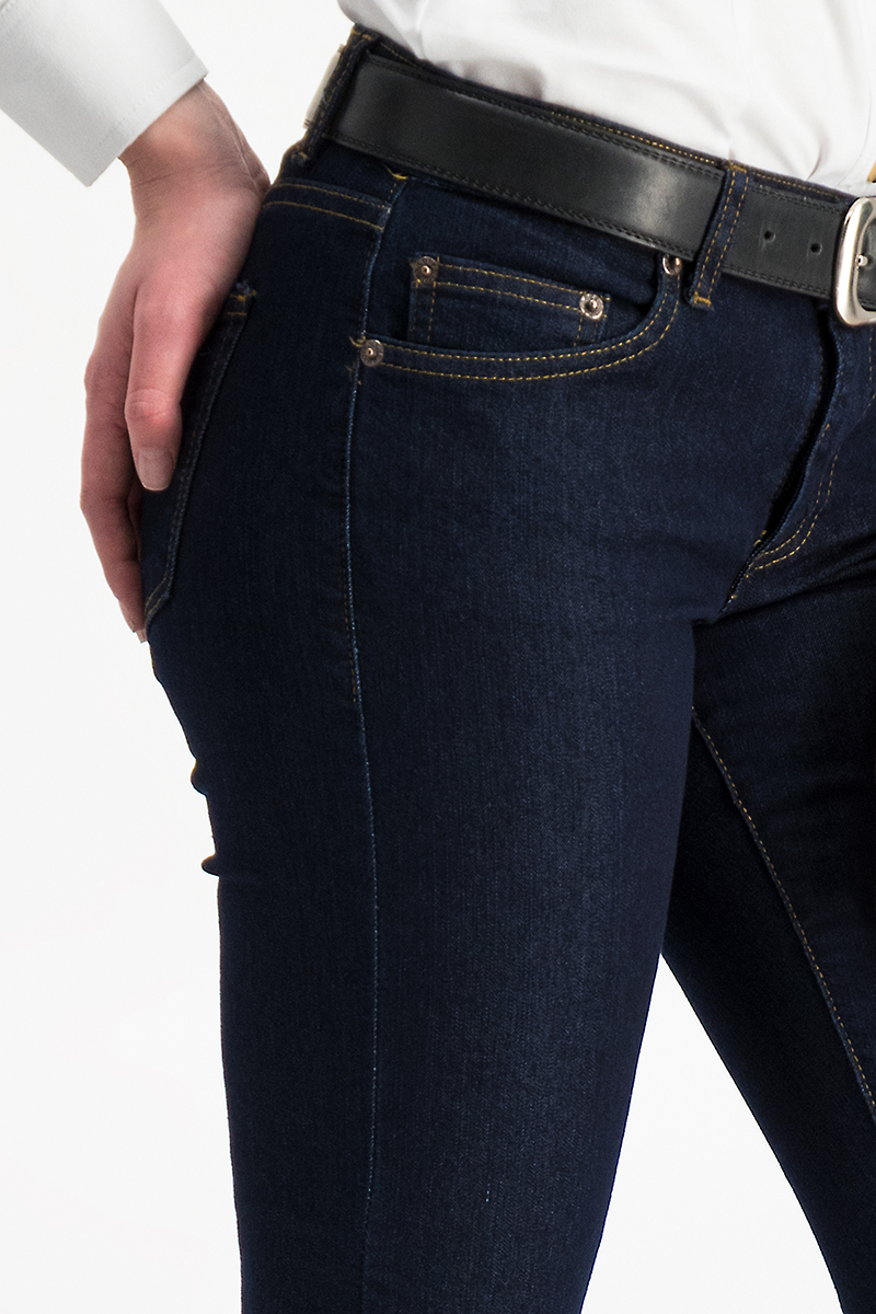 Pantalon de mezclilla stretch dama - Unitam Uniformes