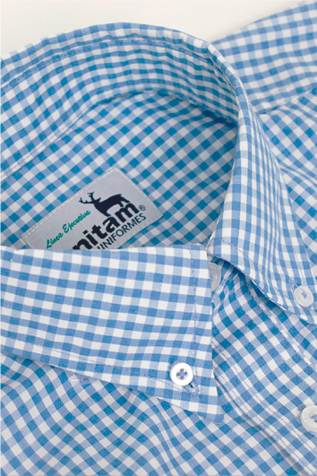 CAMISA EJECUTIVA CUADROS GINGHAM