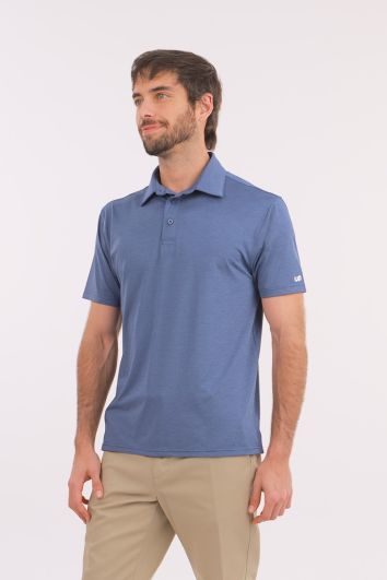 PLAYERA TIPO POLO UNITAM PERFORMANCE CAB-AZUL ACERO-XL