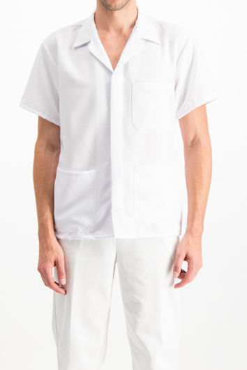 Bata Corta Industrial Maquiladora 100% Poliester