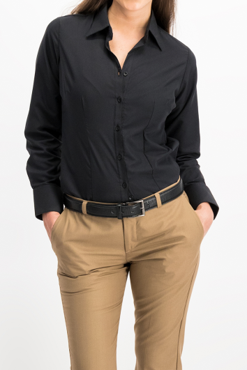 Blusa de Vestir Línea de Oro