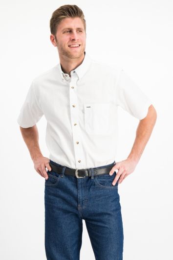 Camisa Gabardina Manga Corta