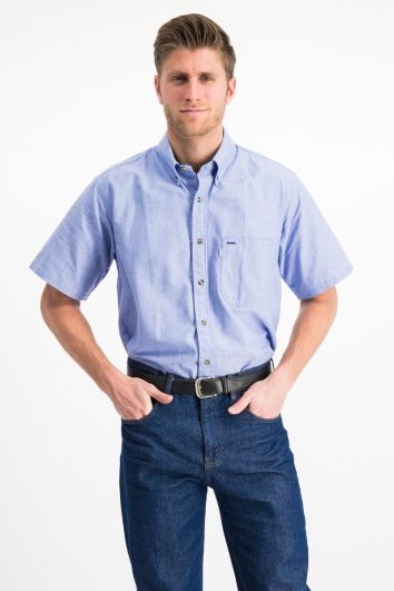 Camisa Gabardina Manga Corta