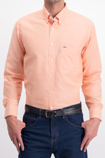 Camisa Casual Gabardina Oxford USA 60% Alg. 40% Pol.