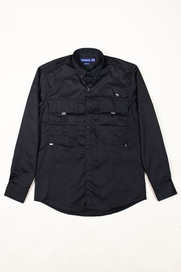 CAMISA CASUAL ML PESCADOR-NEGRO-34