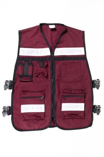 CHALECO RESCATISTA GAB-VINO-UN