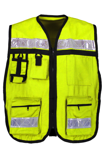 CHALECO RESCATISTA GAB-AMARILLO NEON-UN