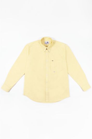 CAMISA CASUAL ML POLY OXFORD-AMARILLO-42