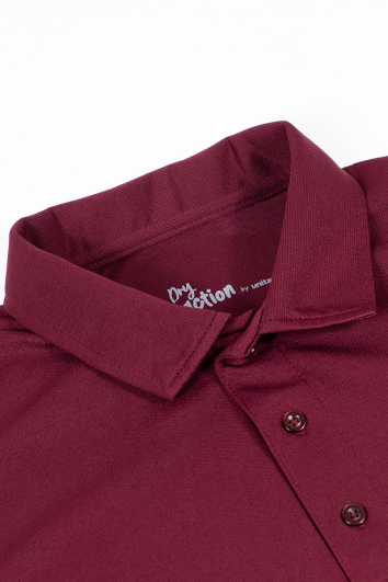 PLAYERA DRY ACTION CAB.-VINO-2L