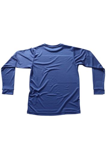 PLAYERA C/RED ML DRY ACTION.-AZUL MARINO-0L