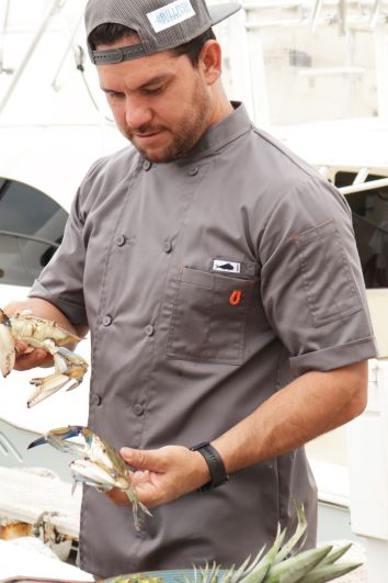 FILIPINA CHEF MAHI MAHI-GRIS-XS