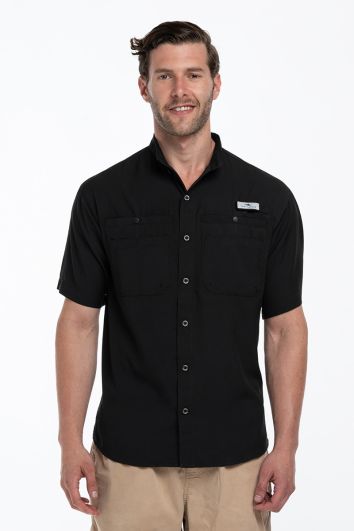 CAMISA PESCADOR MC FORT LAUDER-NEGRO-XS