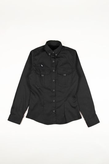 BLUSA CASUAL ML PESCADOR-NEGRO-XS