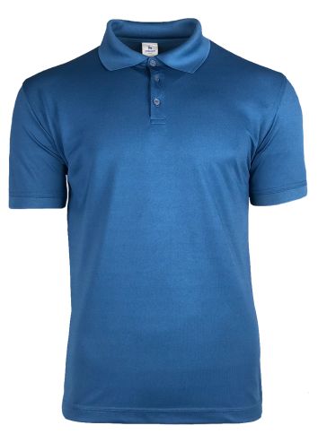 PLAYERA PRIME TIPO POLO 100% POL CAB-AZUL ACERO-XL