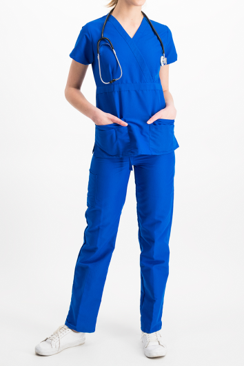 JUEGO QUIRURGICO COSMO DAMA 65P/35A-AZUL REY-XL