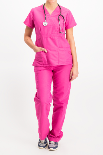 JUEGO QUIRURGICO COSMO DAMA 65P/35A-FUCSIA-2L