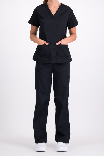 JUEGO QUIRURGICO BASICO DAMA 65P/35A-NEGRO-2L