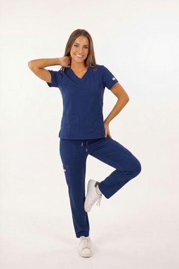 JUEGO QUIRÚRGICO UNITAM PERFORMANCE CON ABSORCIÓN A LA HUMEDAD DAMA-AZUL MARINO-XL