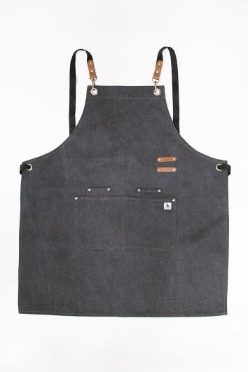 MANDIL TEXANO-NEGRO-UN