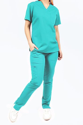 JUEGO QUIRURGICO MODEL 1956 DAMA-VERDE TURQUESA-CH