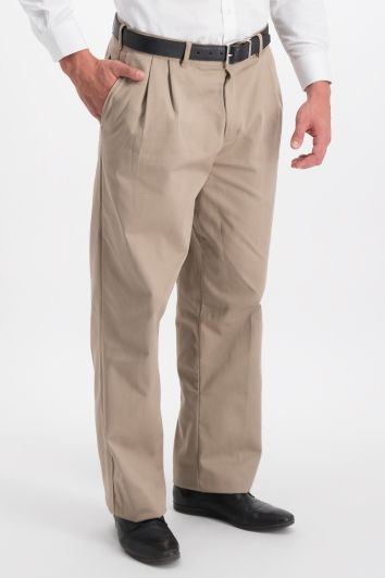 PANT CASUAL GAB LND 100% ALG KAKI OSCURO 29