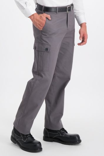 Pantalón Gabardina Industrial 65% Pol. 35% Alg. Tipo Cargo