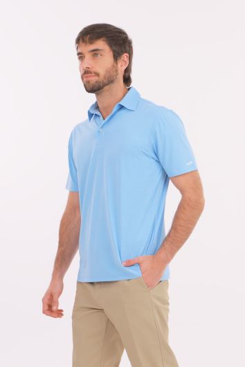 PLAYERA TIPO POLO UNITAM PERFORMANCE CAB-AZUL CELESTE-0L