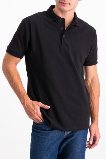 PLAYERA COMFORT SUPER SOFT 50P/50A CAB-NEGRO-XL