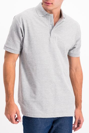 PLAYERA COMFORT SUPER SOFT 50P/50A CAB-GRIS HEATHER-XL