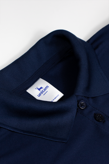 PLAYERA PRIME TIPO POLO 100% POL CAB-AZUL MARINO-2L