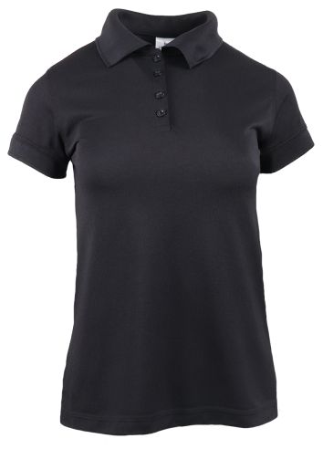 PLAYERA PRIME TIPO POLO 100% POL DAMA-NEGRO-XL
