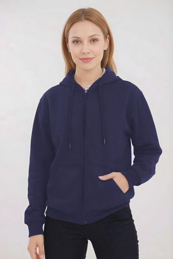 SUDADERA C/CIERRE-AZUL MARINO-CH