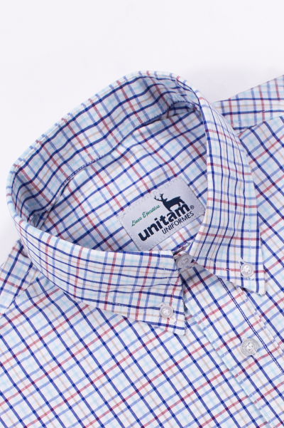 Camisa Ejecutiva Cuadros Tampico