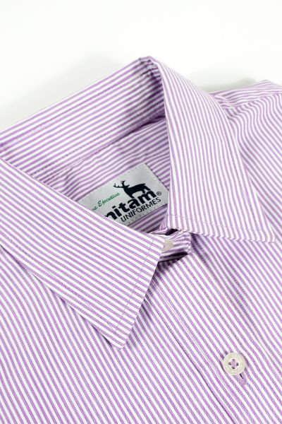 Blusa Ejecutiva Rayas 60% Alg. 40% Pol.