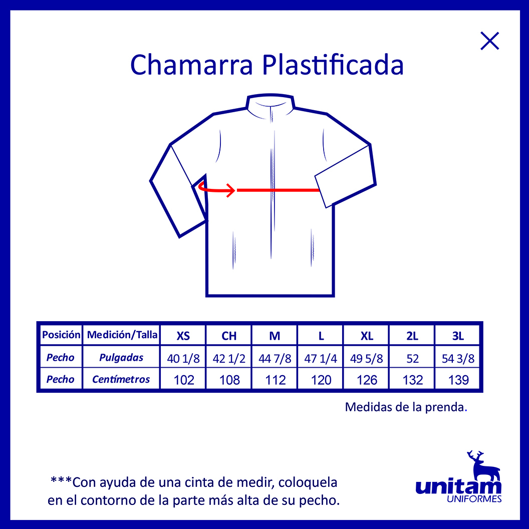 Chamarra Plastificada