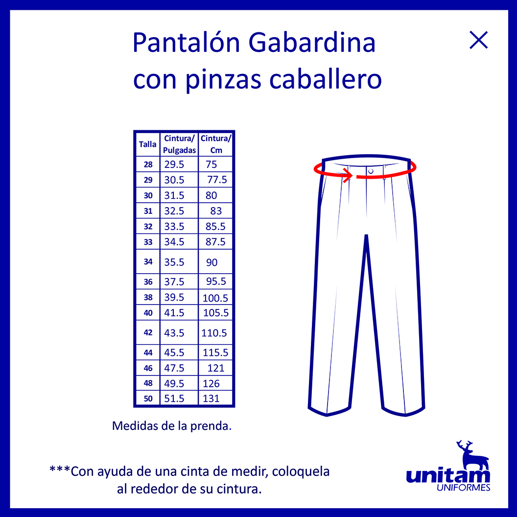 PANTALÓN GABARDINA CORTE RECTO
