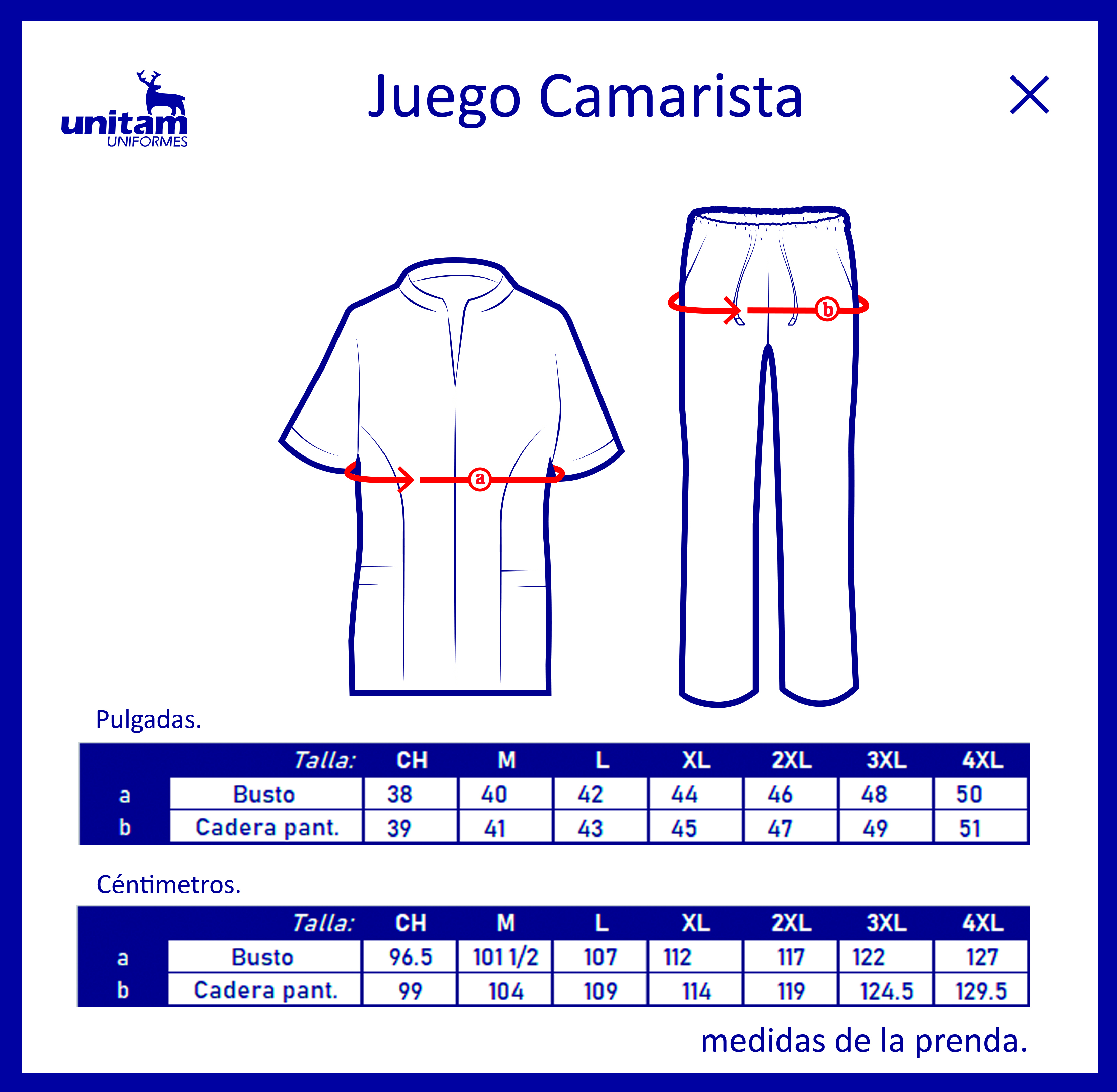 JUEGO DE CAMARISTA CON CIERRE