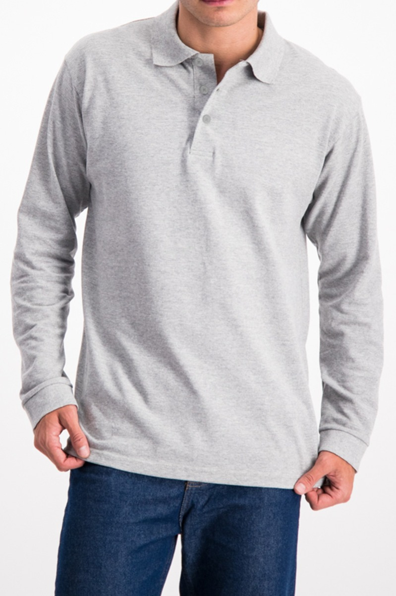 Playera tipo polo comfort super soft