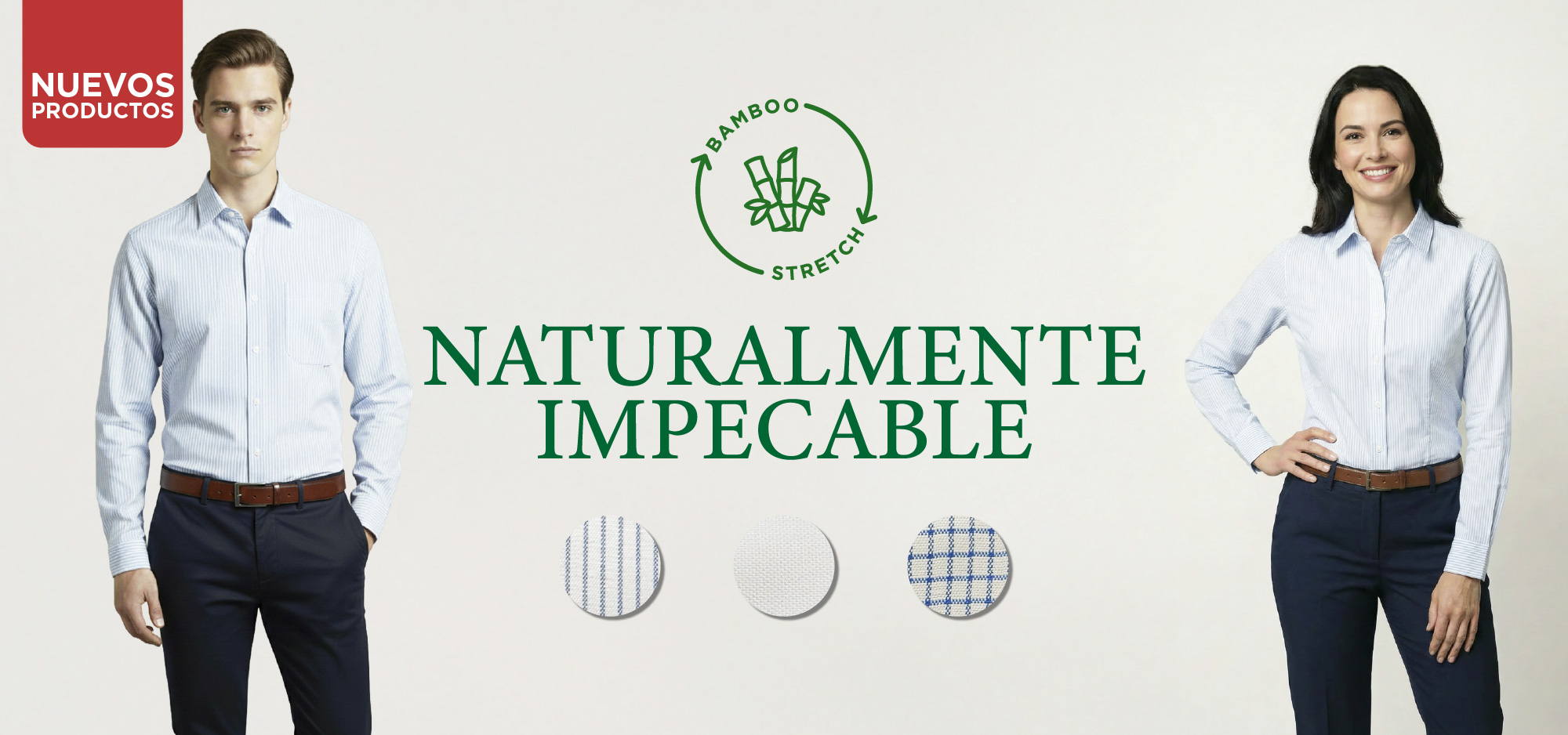 Camisas Bamboo Stretch 