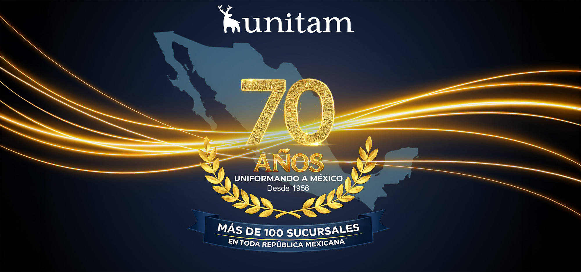 Unitam 70 a&ntilde;os uniformando a M&eacute;xico 