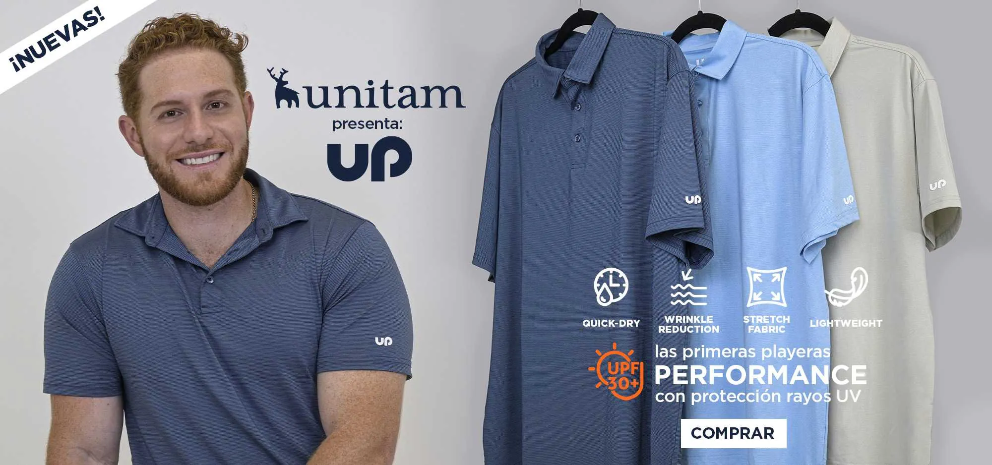 Playeras Unitam Performance